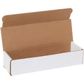 BOX USA BM1032 10L x 3W x 2H White Mailers (Pack of 50) - Strong