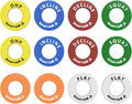 Power Cage Magnetic Position Markers 1 in Rack Reminder Labels