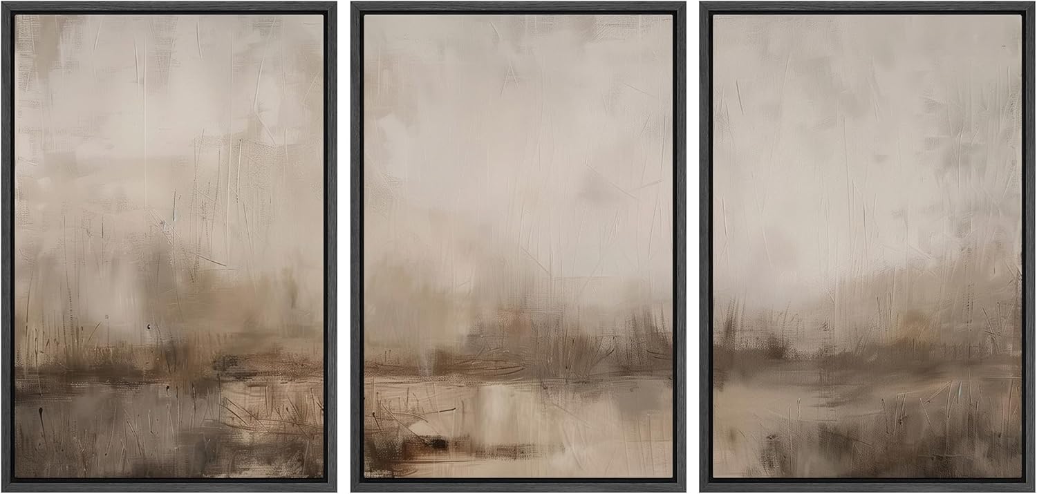MUDECOR Framed Wall Art Print Set for Modern Home Decor