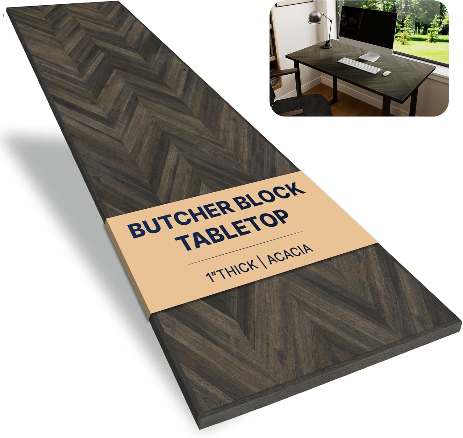 48x30 in Solid Wood Table Top for DIY Furniture Projects