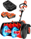 Cordless Snow Shovel 48V (2x24V) 15.8in - Brushless, LED Lights