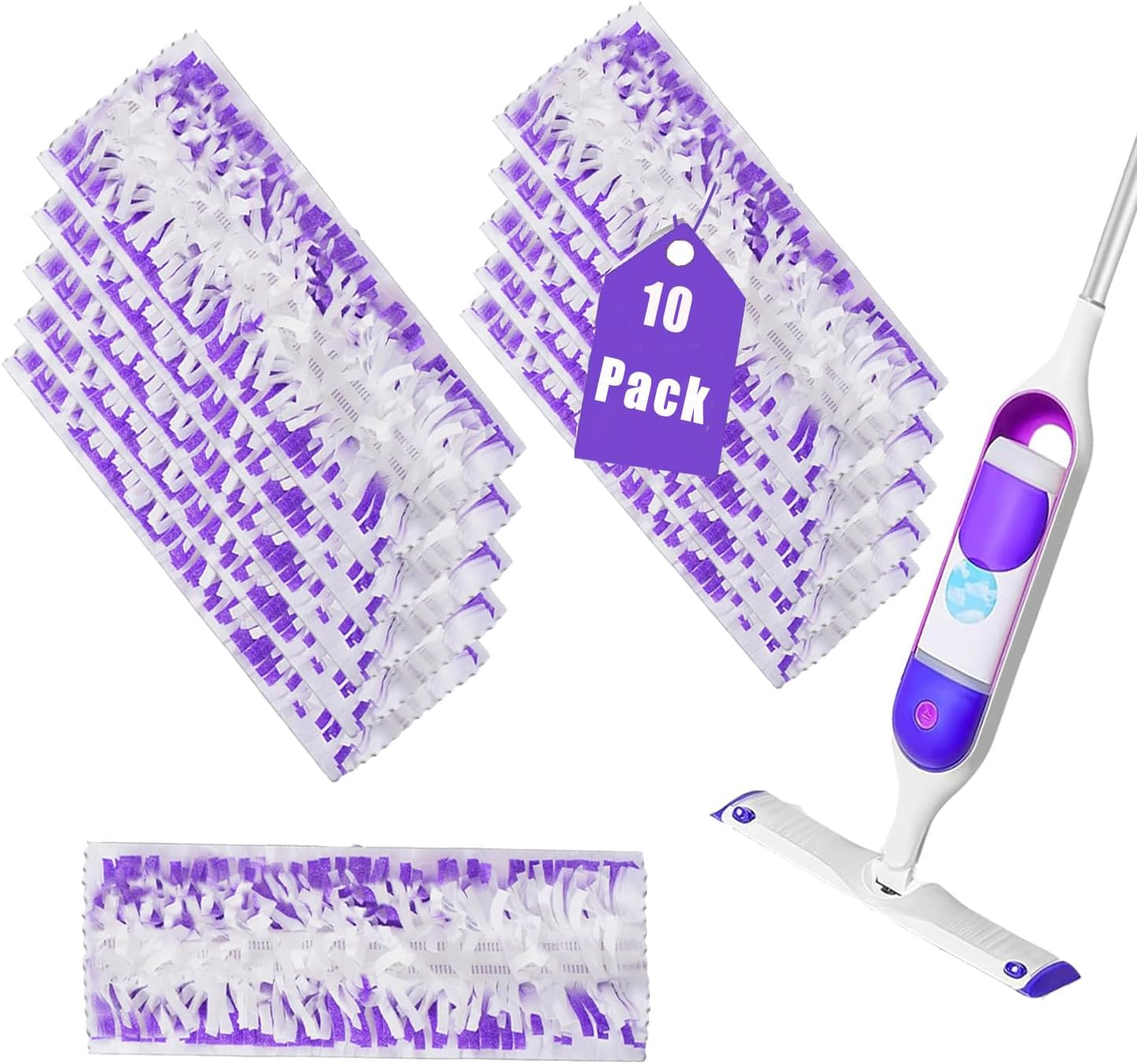 YFLY 10 Pack Disposable Mopping Pads: Effortless Floor Cleaning