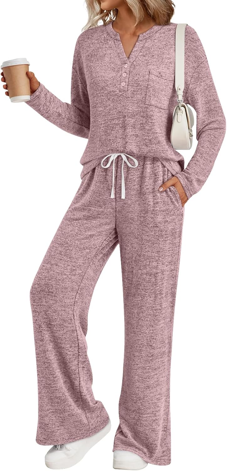 LILLUSORY Womens 2 Piece Lounge Sets for Stylish Comfort