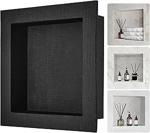 VEVOR Shower Niche 16in x 16in Waterproof Organizer for Bathrooms