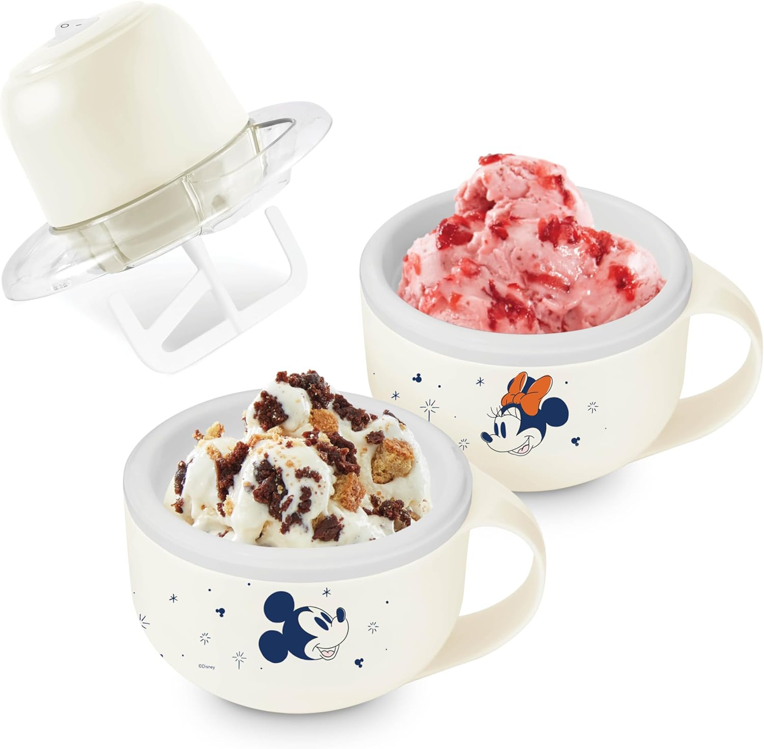 Disney Dash My Mug Ice Cream Maker Bundle for Frozen Treats