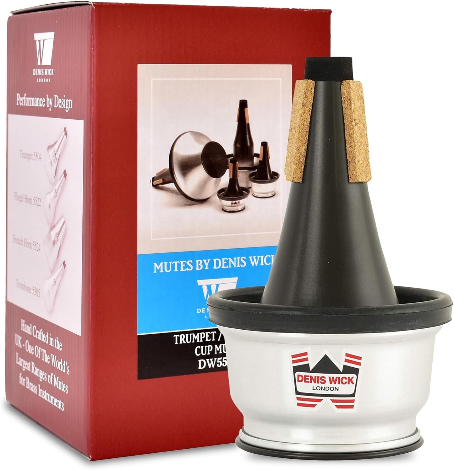 Denis Wick Adjustable Cup Mute for Trumpet or Cornet - Perfect Sound