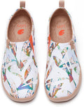 UIN Women's Blossom Slip On Shoes: Colorful Comfortable Sneakers