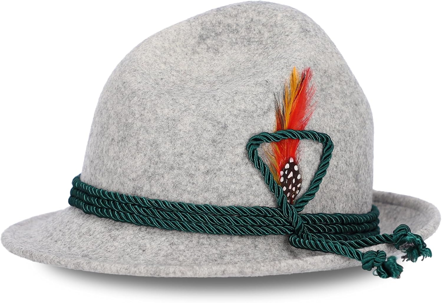 Steigenhofer German Alpine Hat - 100% Wool Oktoberfest Style