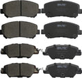 Ceramic Disc Brake Pads 4-Wheel Set Replacement for 2016-2021 Mazda