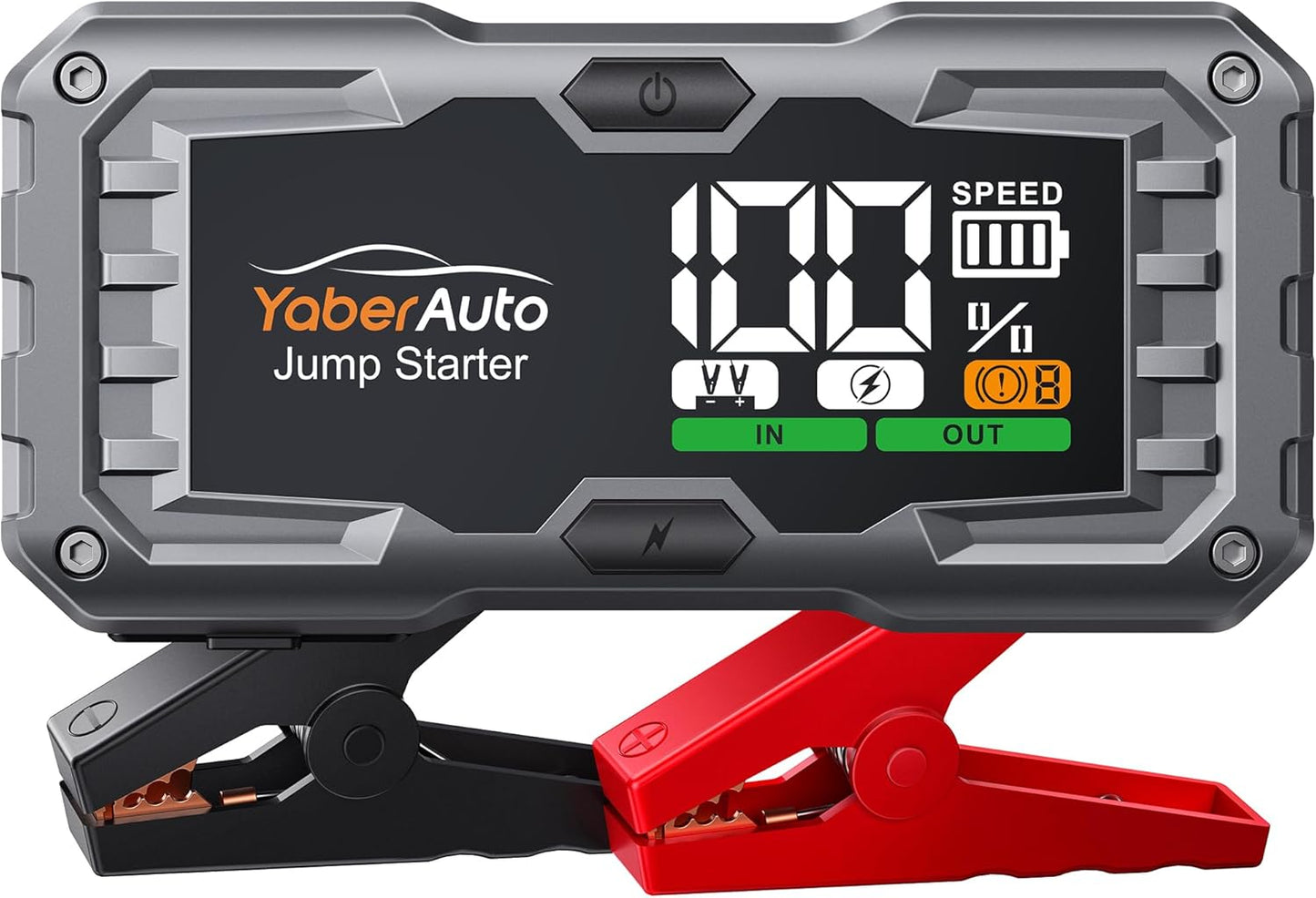 YaberAuto 4000A Car Jump Starter - Fast Charge