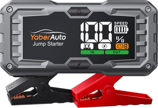 YaberAuto 4500A Jump Starter: Fast, Portable Power!