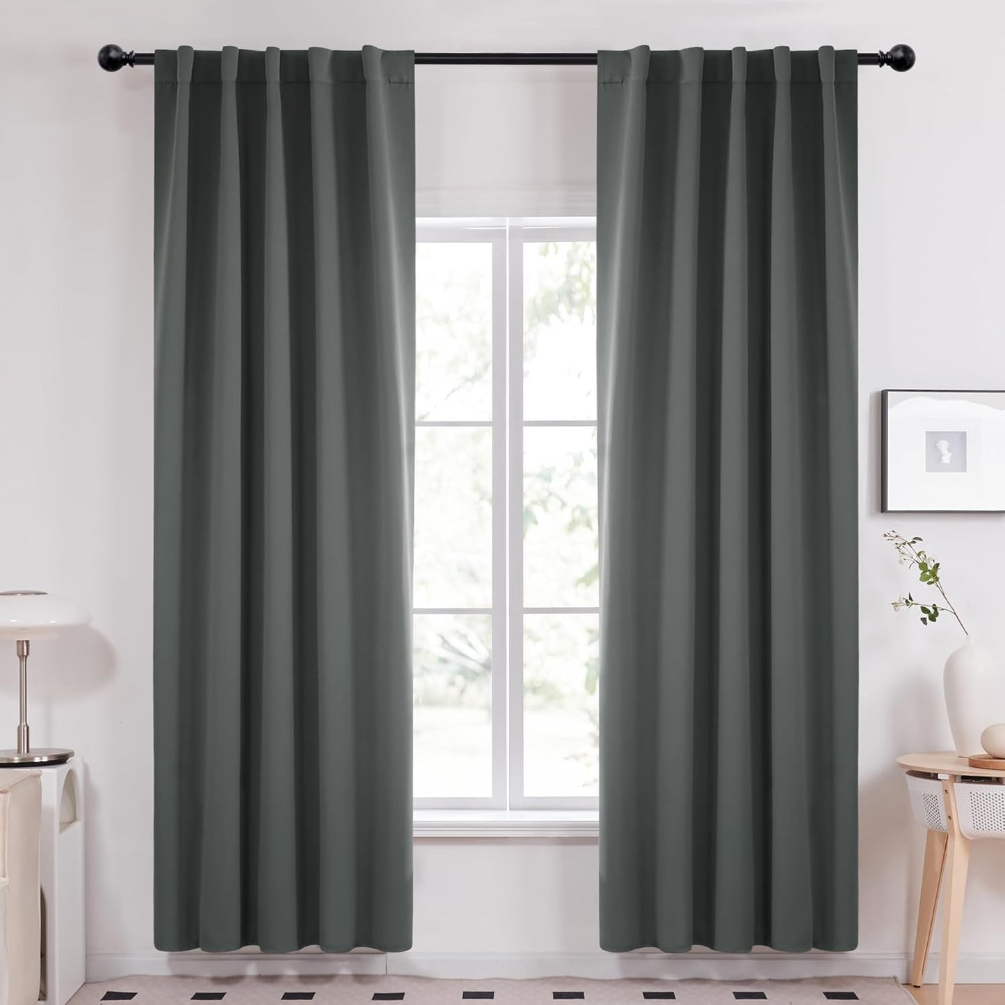 Deconovo Blackout Curtains for Bedroom and Living Room Use