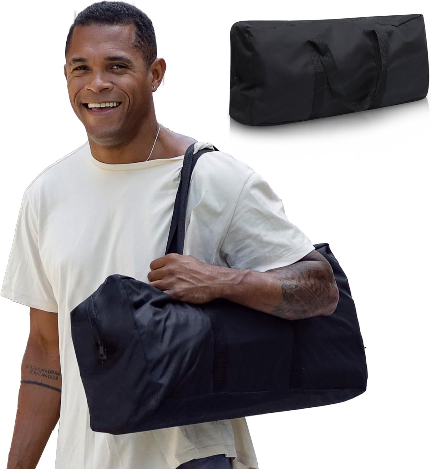 Durable Yoga Mat Bag - Spacious Storage for All Your Gear!