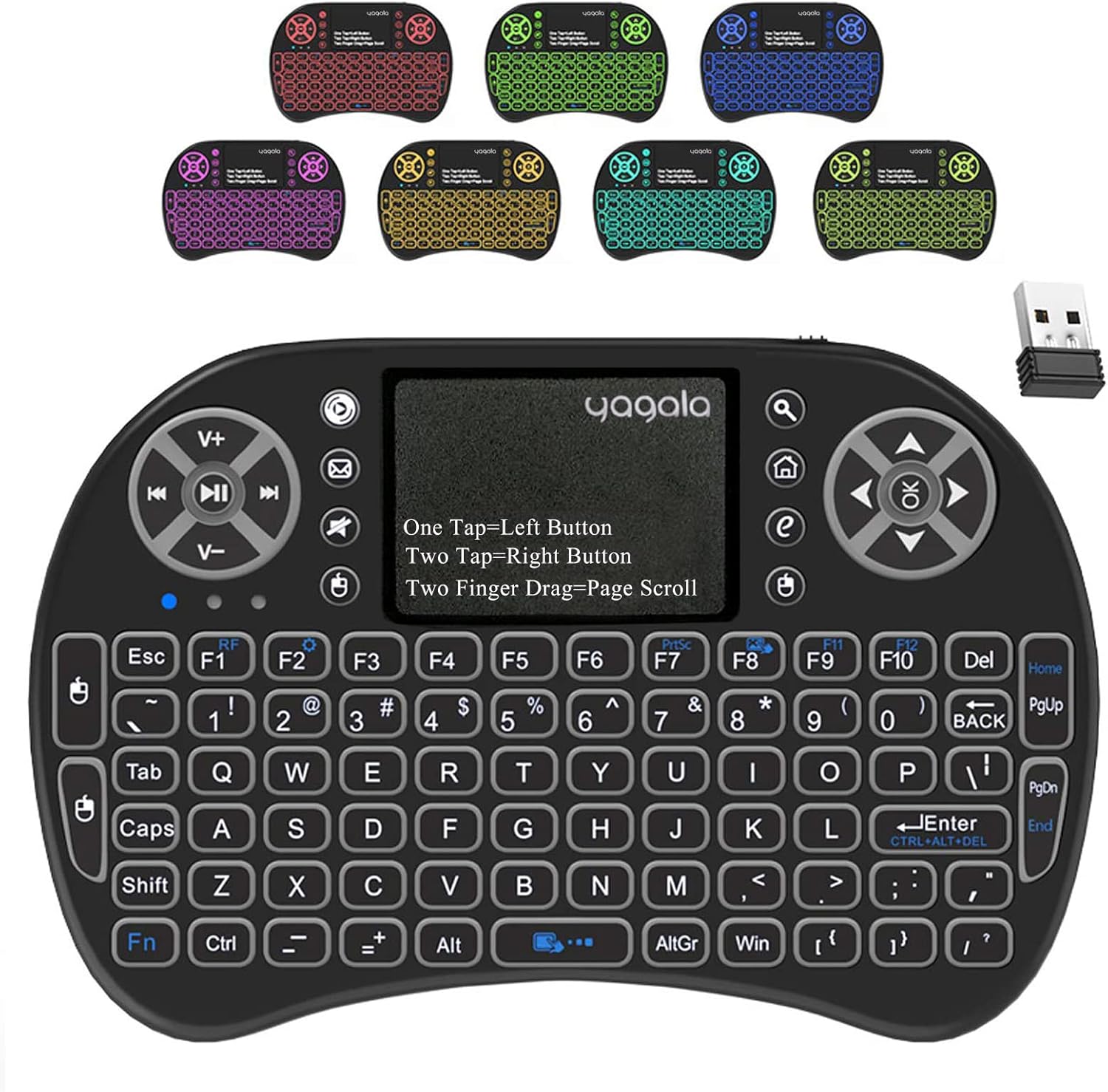 Multifunction Mini Keyboard Touchpad - Sidiwen