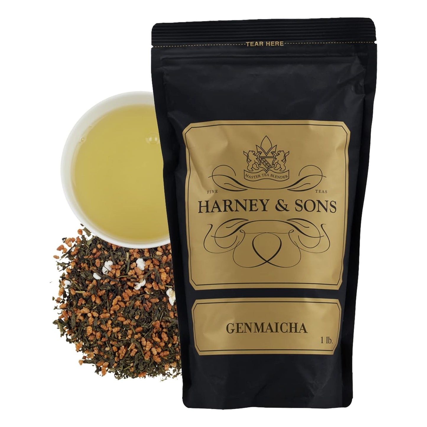 Genmaicha Tea Loose Leaf - Unique Japanese Green Tea Blend