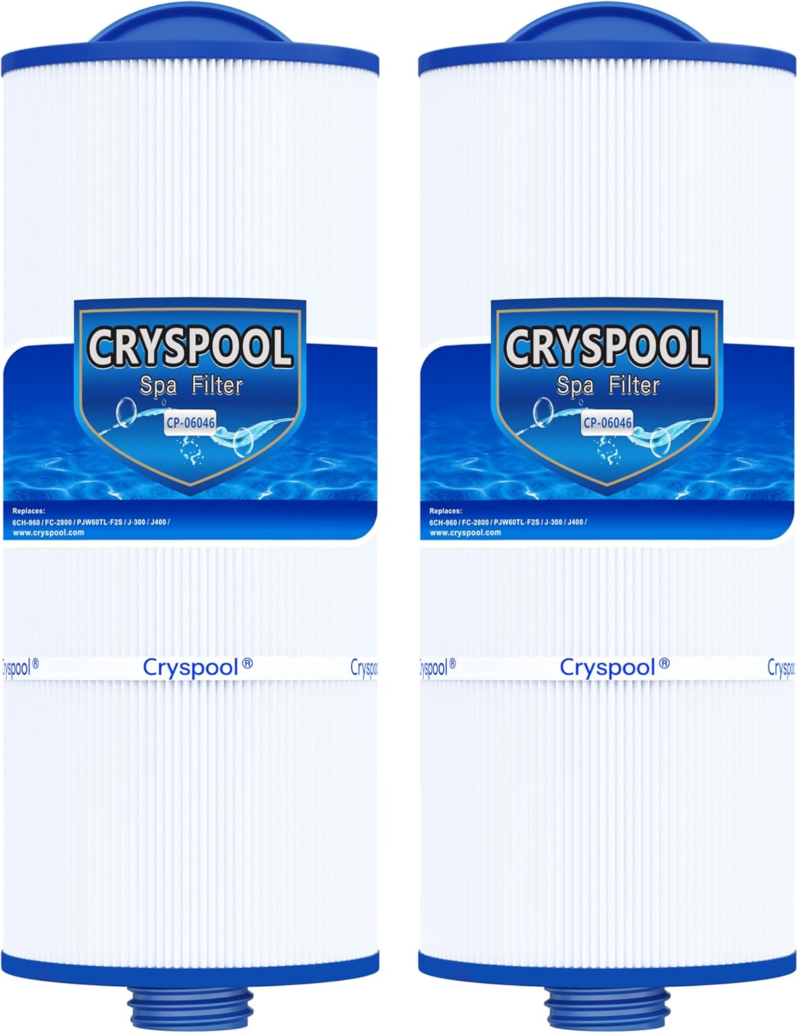 Cryspool 06046 Filter for J-300, J400, 60 Sq. Ft Spa