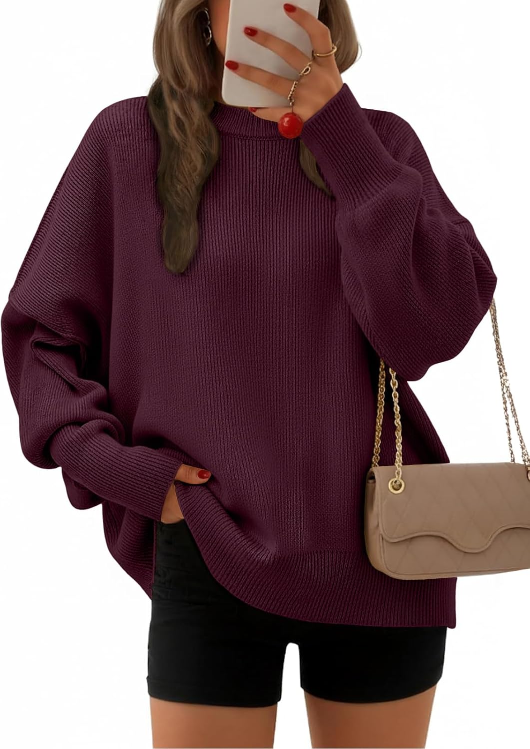 EFAN Women's Oversized Sweaters for Cozy Fall Fashion