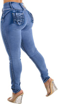 Butt Lifting Jeans for Women - High Waisted Skinny Levanta Cola rise