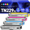 TN229XL Toner Cartridges 4-Pack Replacement for Brother TN229XL