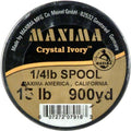 Maxima Fishing Line Guide Spools Crystal Ivory - High Visibility