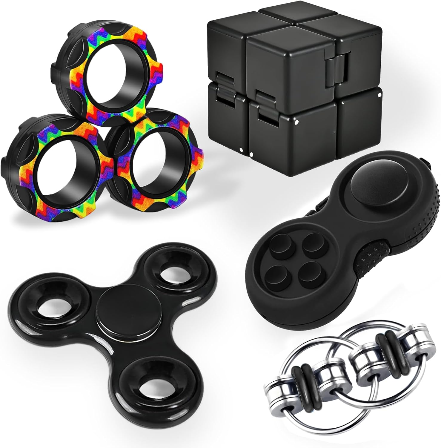 Stress Relief Sensory Fidget Set - Dr.Kbder