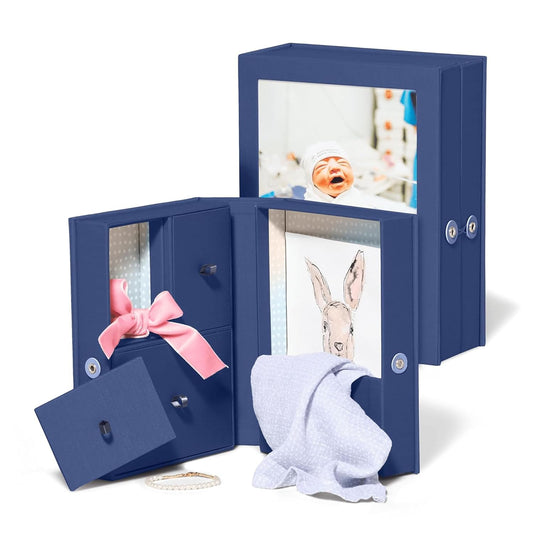 Small Keepsake Box with Photo Frame for Wedding Memories