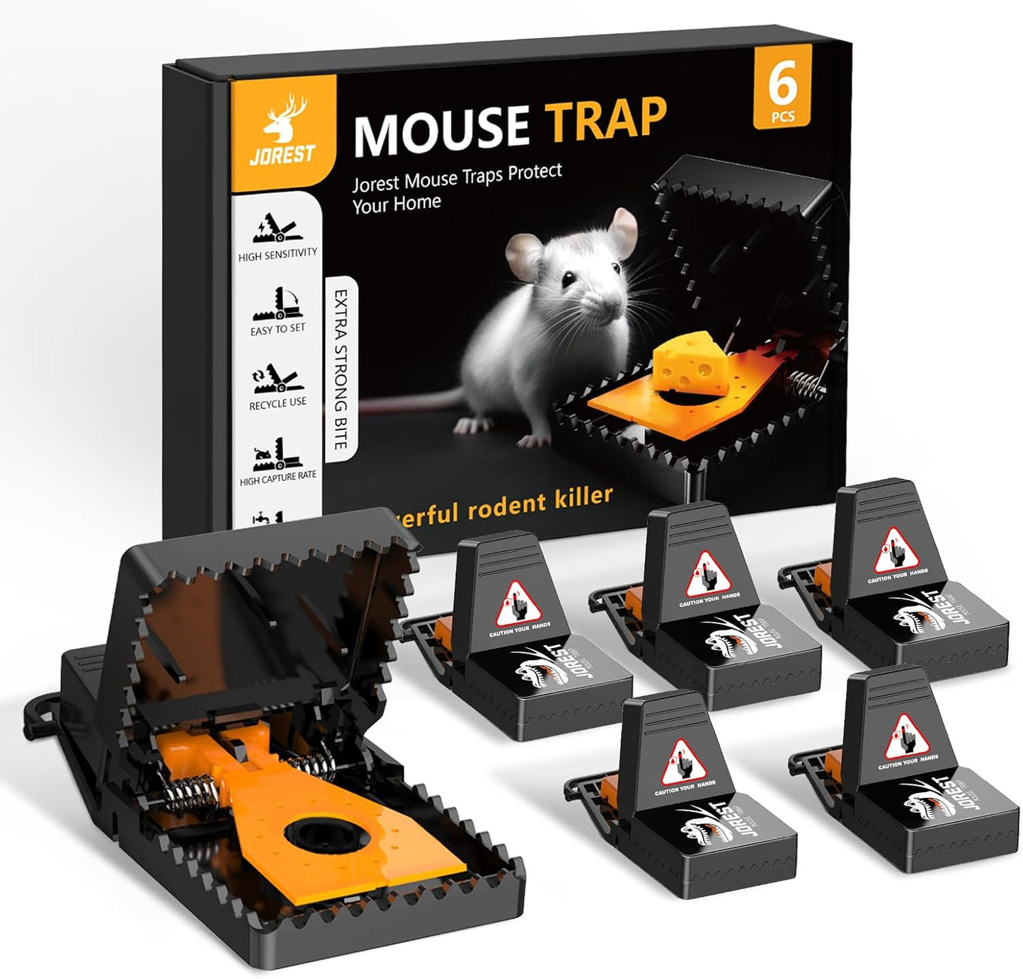 Fast-Kill Jorex Mouse Trap Set