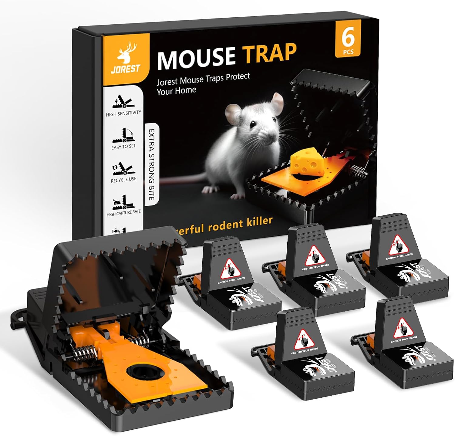Fast-Kill Jorex Mouse Trap Set