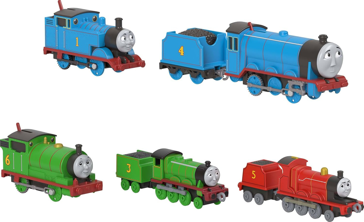 Thomas & Friends Toy Trains Set with Motorized and Die-Cast Engines