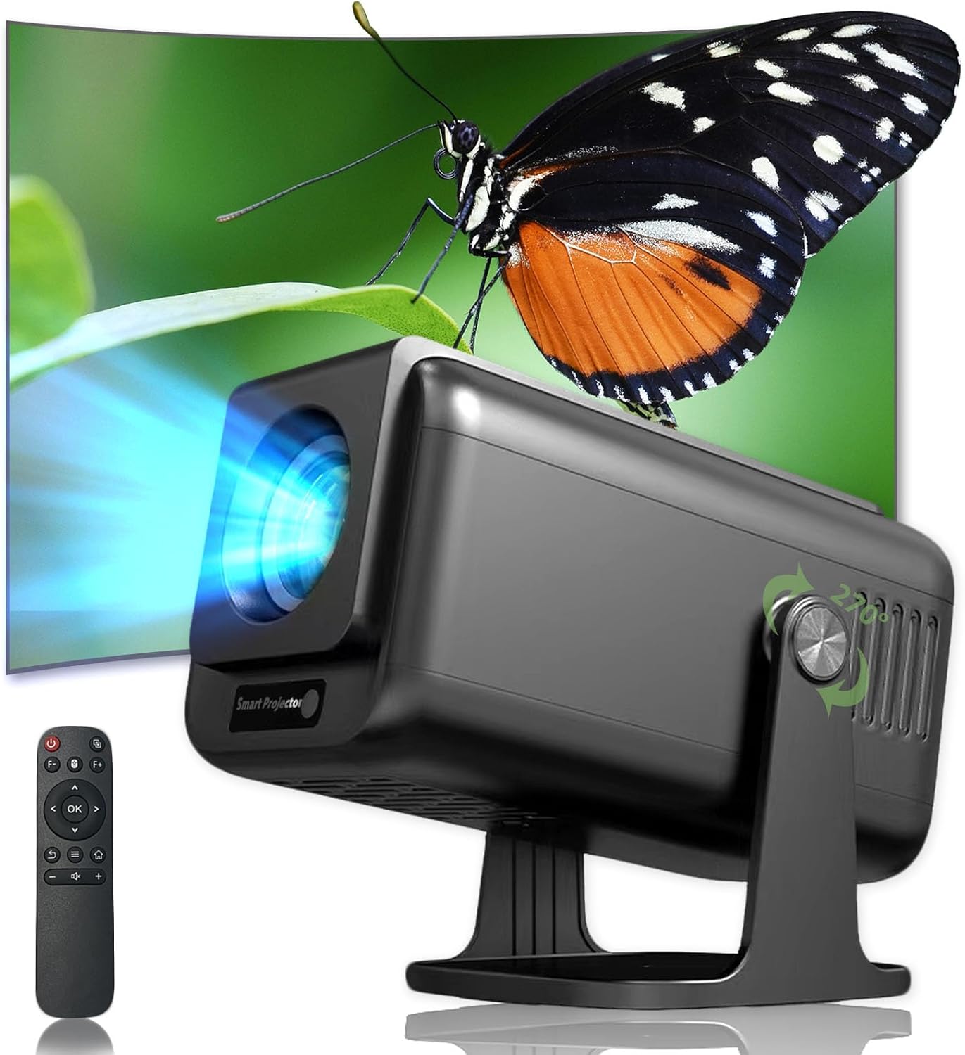4K Android Smart Projector - Portable Outdoor Powerhouse