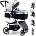 Baby Stroller 2-in-1 Reversible Toddler Seat with Basket Mode - Smooth