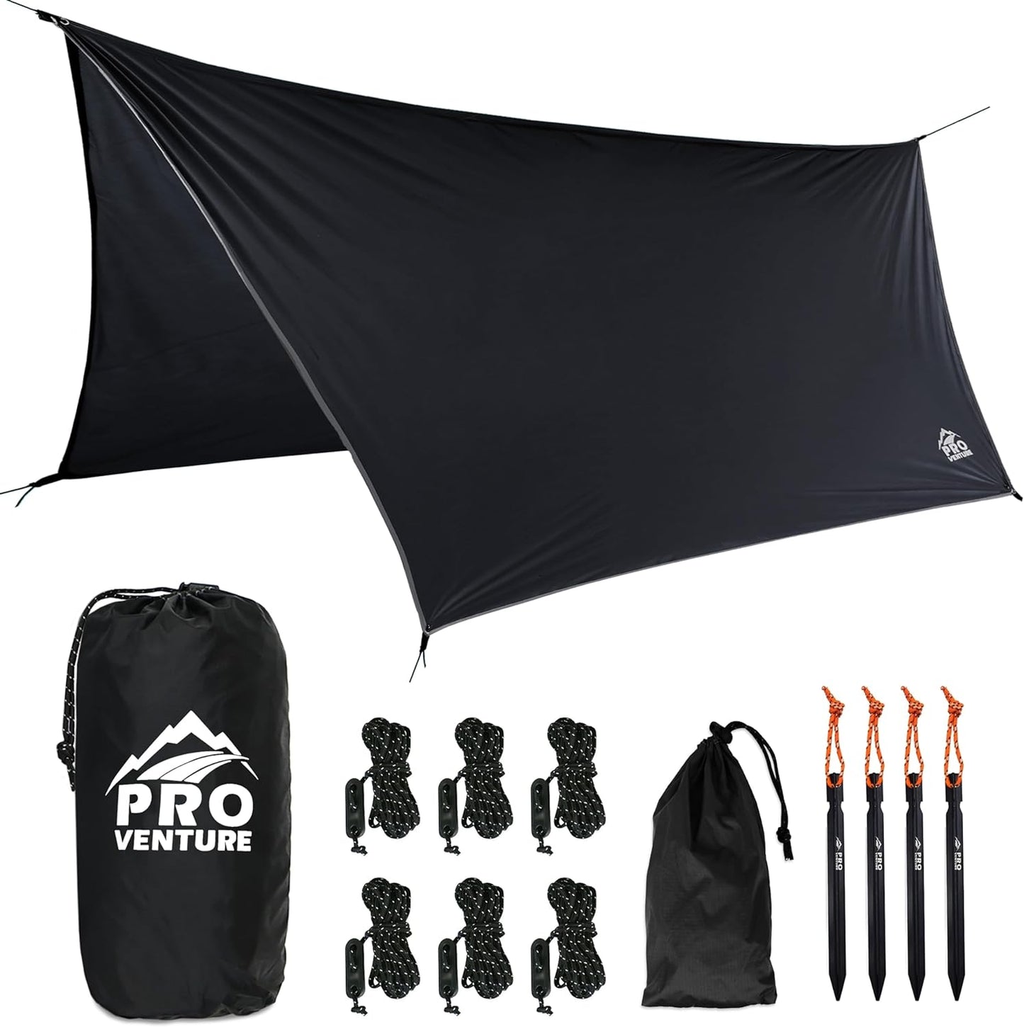 Pro Venture Waterproof Hammock Rain Fly - Ultimate Camping Essential!