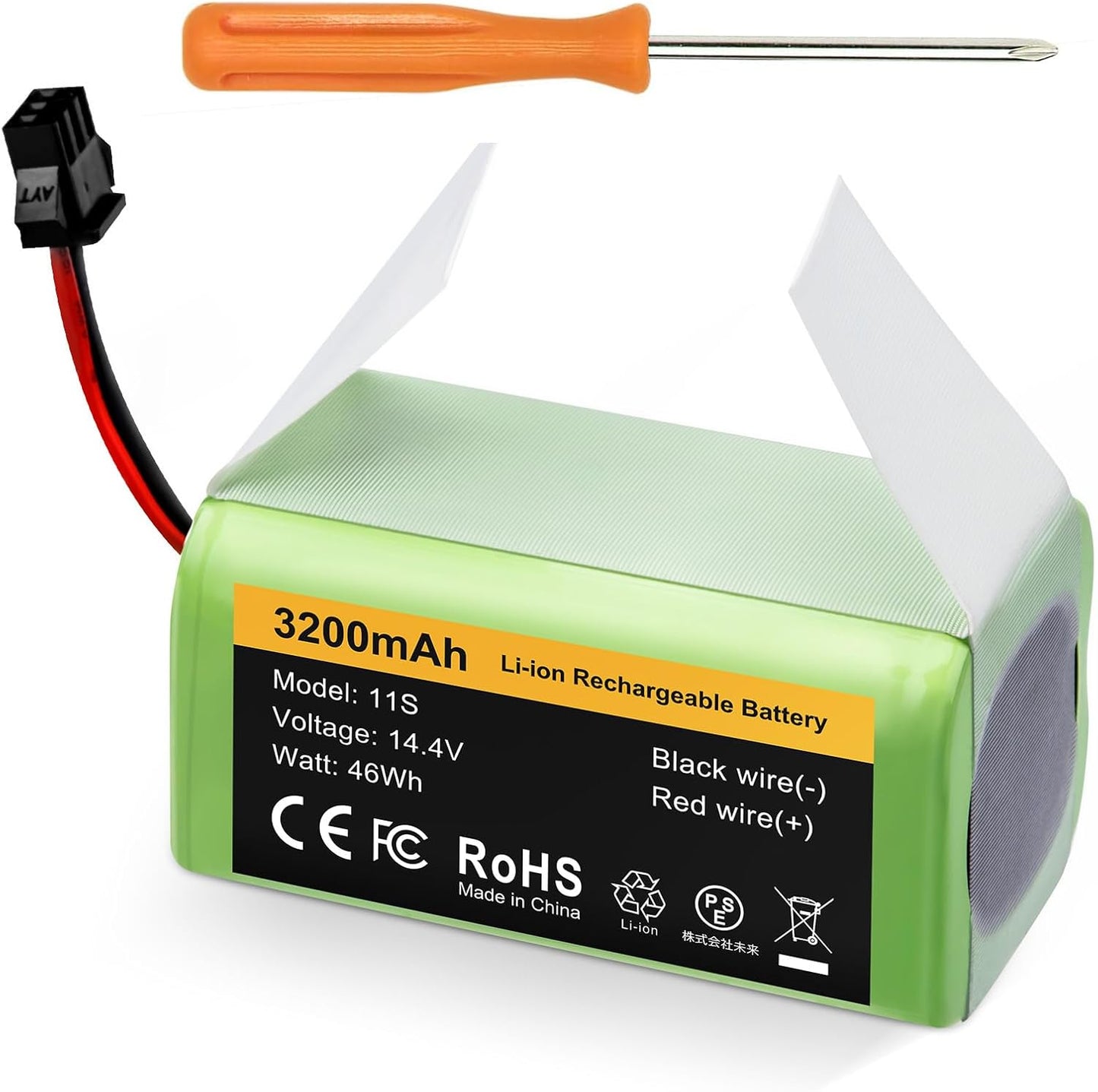 Extend Cleaning Time with FirstPower 3200mAh Battery Replacement
