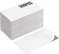 Business Card Magnets with Adhesive Backings 3.5x2 in - Bulk Pack 500