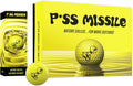 Piss Missile Distance Golf Balls - 4-Piece Distance Performance