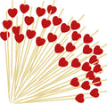 Valentine's Bamboo Picks for Appetizers