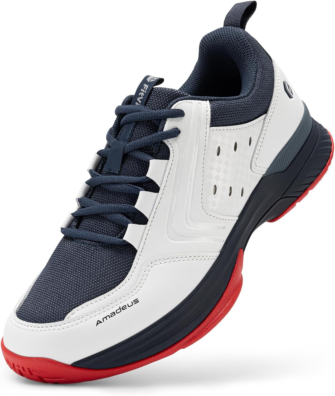 FitVille Tennis Shoes for Men - Comfortable Pickleball Sneakers