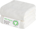 Baby Organic Crib Sheets 2 Pack 100% Organic Muslin Cotton - Ultra