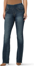 Women's Bootcut Denim Rx Fever Pull-On Jeans - Mid Rise Fit