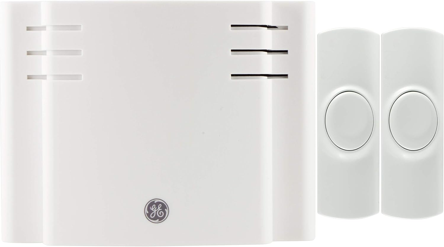 GE Wireless Doorbell Kit: Melodies, Volume Control, 150 Ft Range