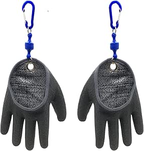 Inf-way Fishing Gloves with Magnet Release for Professionals