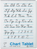 Pacon Chart Tablets Cursive Cover 32 x 24 - Classroom Chart Pad