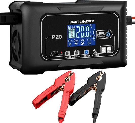 Ultimate Smart Battery Charger for All Vehicles!