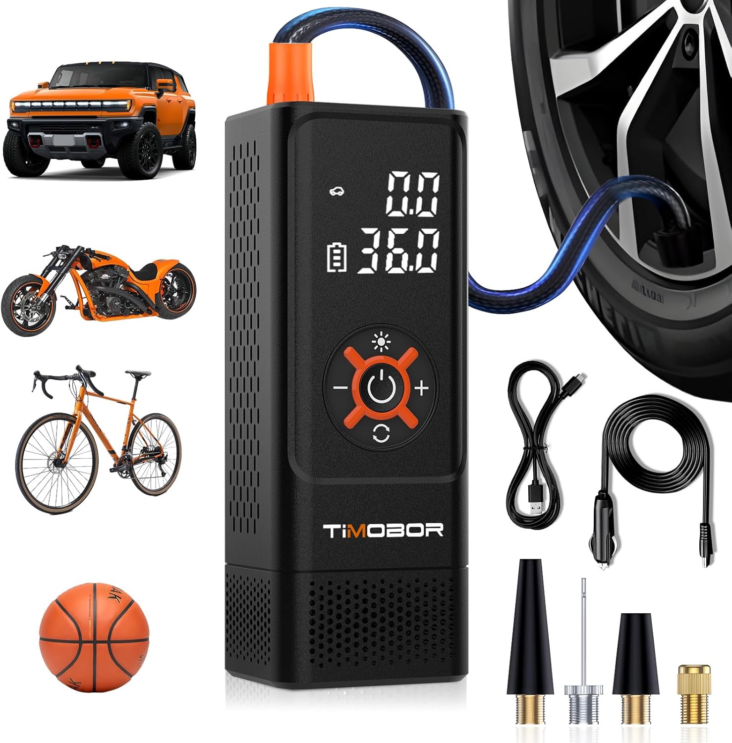 Fast 60s Inflation Timobor Tire Inflator-150PSI