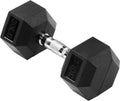 OLIXIS Rubber Hex Dumbbells Assorted Weights - Compact Home Strength