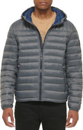 Men's Water Resistant Ultra Loft Filled Hooded Puffer Jacket