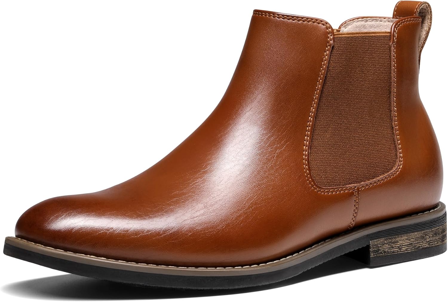 Bruno Marc mens Urban-06 Chelsea Boots for Smart Casual Style