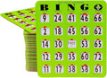 MR CHIPS Jam-Proof Large Print Sliding Window Bingo Cards - 25 Pack