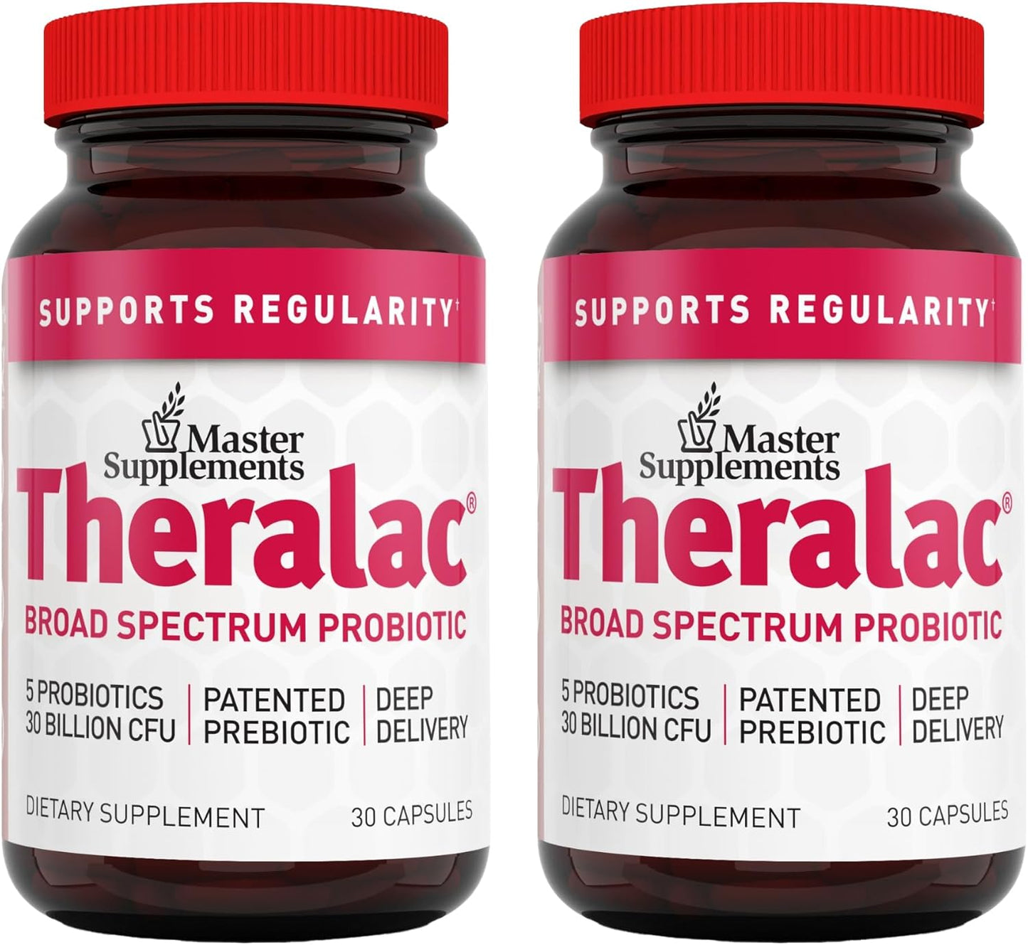 Master Supplements Theralac Probiotic for Optimal Gut Health