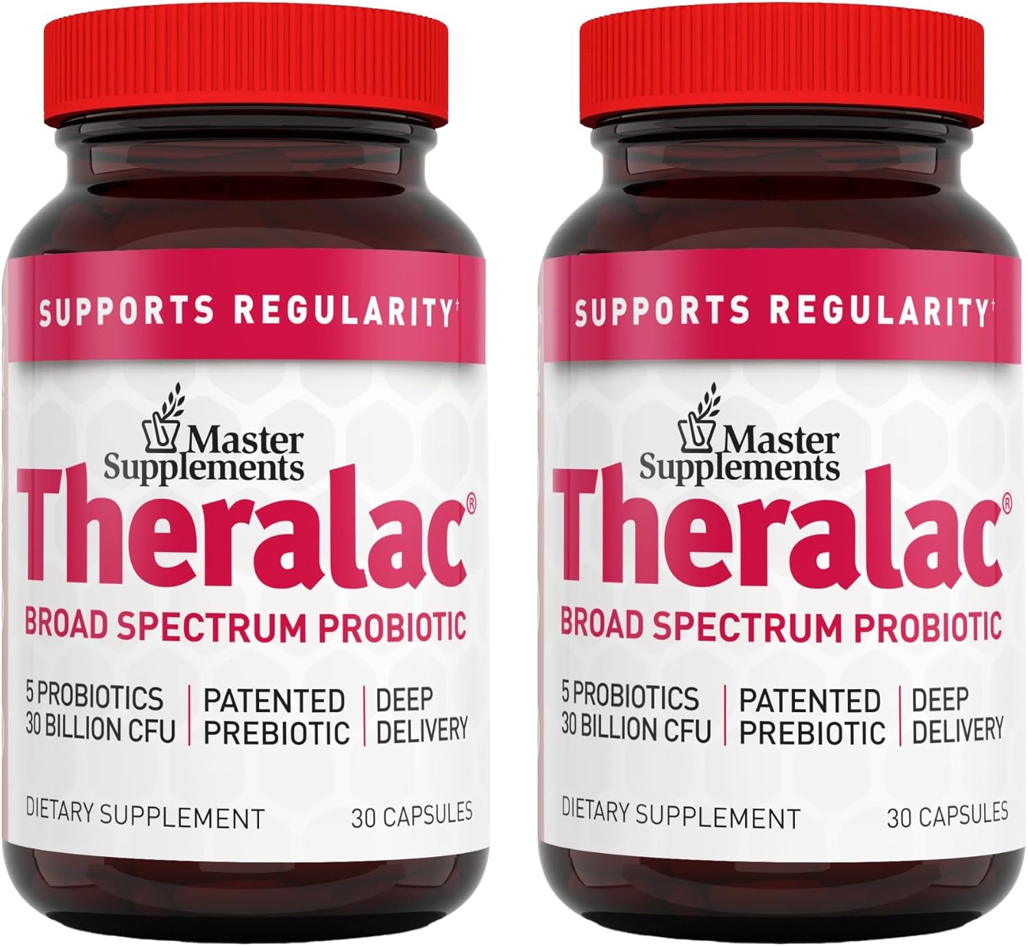 Master Supplements Theralac Probiotic for Optimal Gut Health